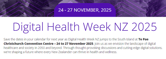 Digital health week 2025