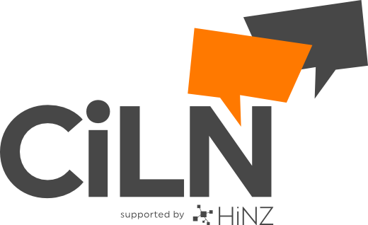 CILN logo grey text